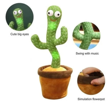 Dancing Cactus Toy – Singing, Talking, Voice Recording
